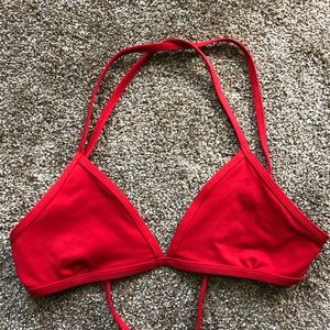 Red Jolyn Bikini Top!